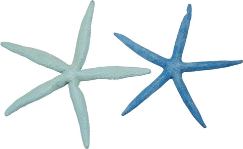 5 Extra Large Dyed Pastel Finger (Pencil) Natural Starfish 8-10"