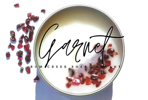 Garnet Candle