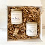 Amethyst And Wildwood Candles