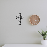 God is Good Cross - Metal Wall Art