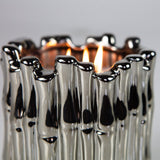 Sagano Silver Candle
