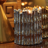 Sagano Silver Candle