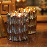 Sagano Silver Candle