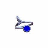Mermaid Ring in Sterling Silver