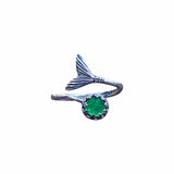 Mermaid Ring in Sterling Silver