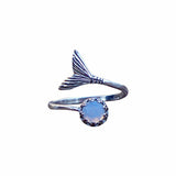 Mermaid Ring in Sterling Silver